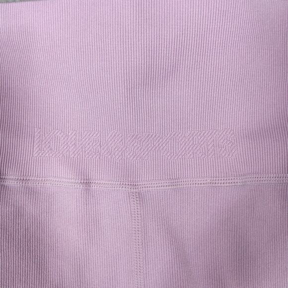 Love & Sports Seamless Leggings Pink Orchid Mid Rise Size Small (4-6) Slim Fit - Picture 8 of 10